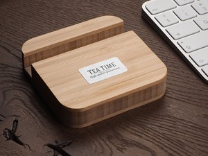 Дървена стойка за телефон 1847292
